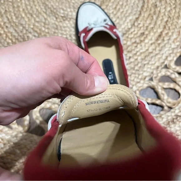 Lot Of 2 Vaneli Womens 8M Suede Driving Moc Slip On Loafers Flats Shoes - Picture 6 of 11